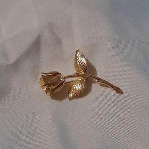 Rose Brooch Pin Estate Sale Collection